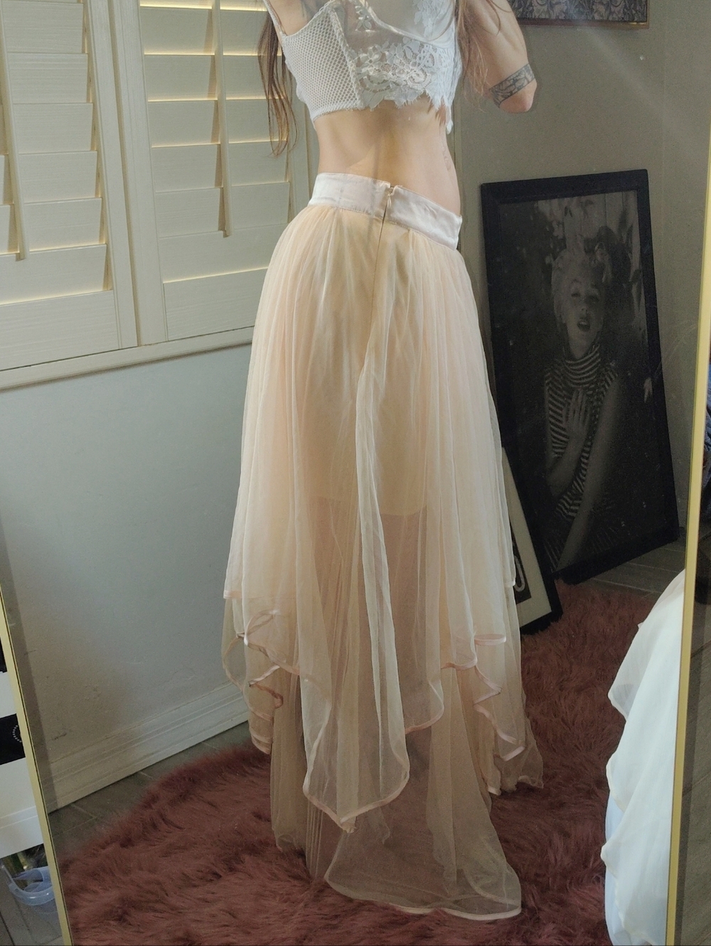 FREE PEOPLE Maxi Tule Skirt - Picture 5 of 17